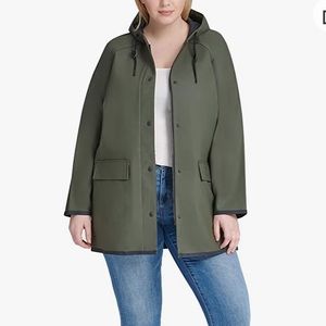 Levi’s Matte Rain Jacket, Olive